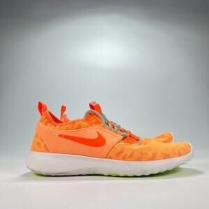 Nike Juvenate Bright Orange Slip On Lace Running Shoes 844973-800 Women's Size 8